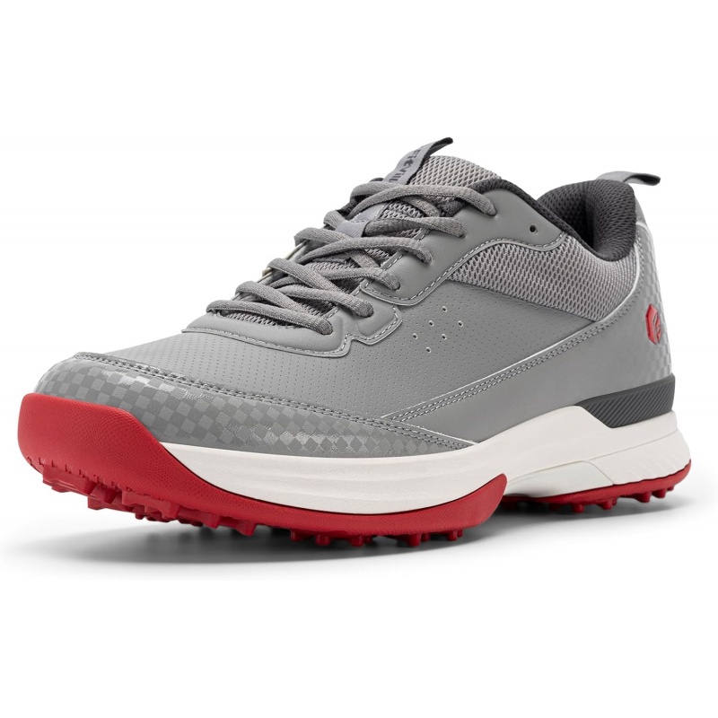 Men'S Shoes Water Resistant - FitVille Wide Golf Shoes Men Professional