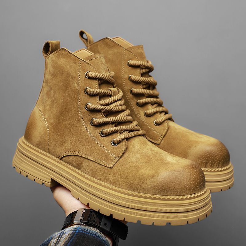 Men'S Shoes Business Casual - High Quality Men Ankle Boots Fashion