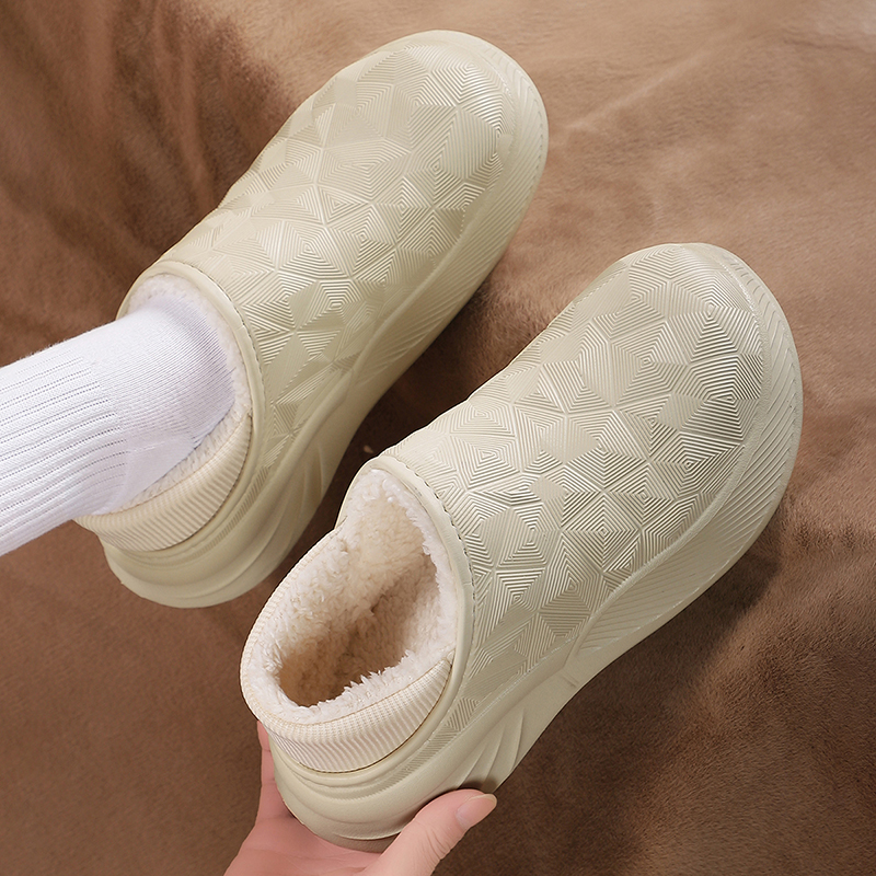 Men Shoes Models - Waterproof Cotton Slippers for Men and