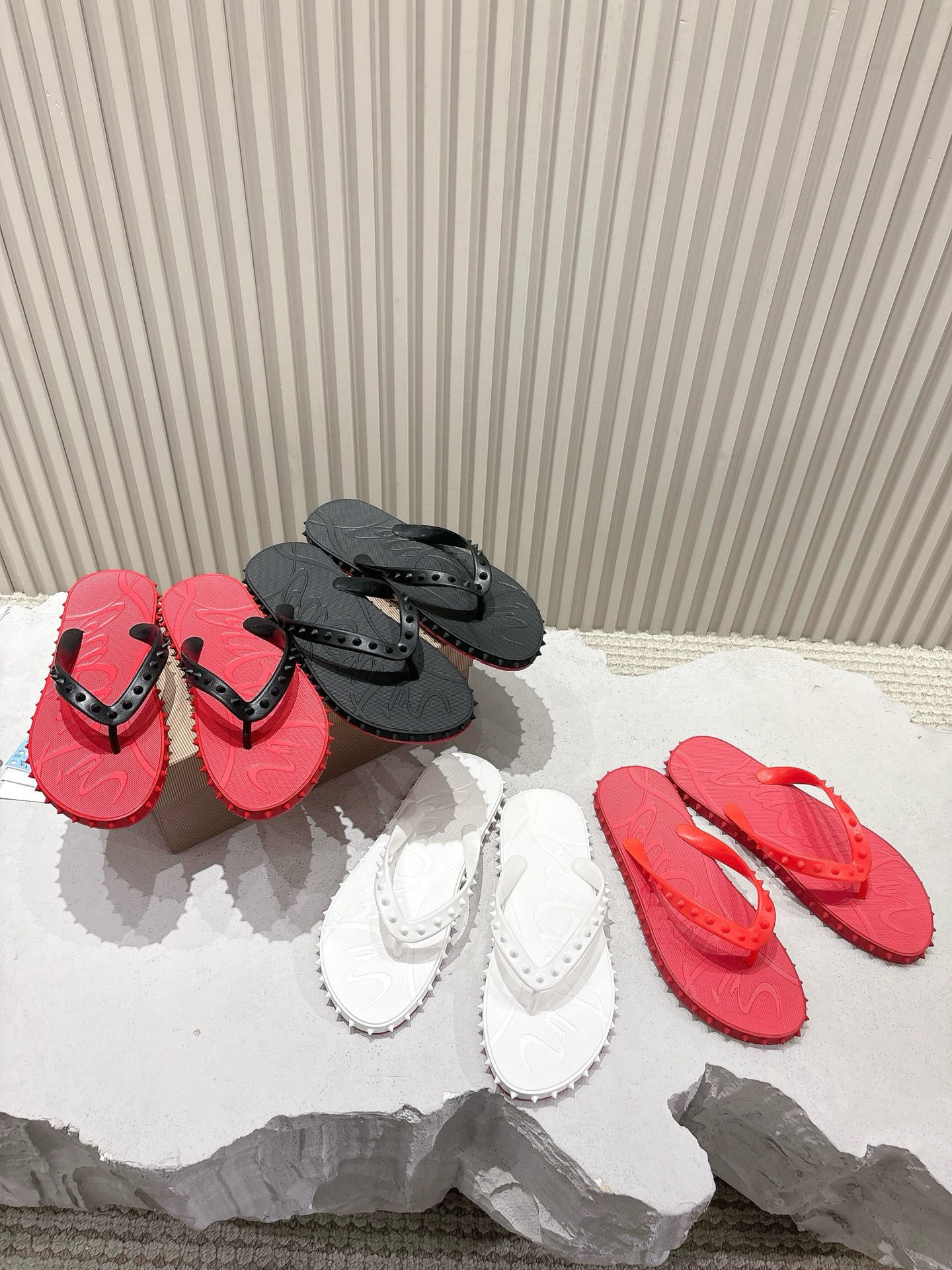 Men Shoes Red Tape - New Men Beach Flip Flops Outdoor