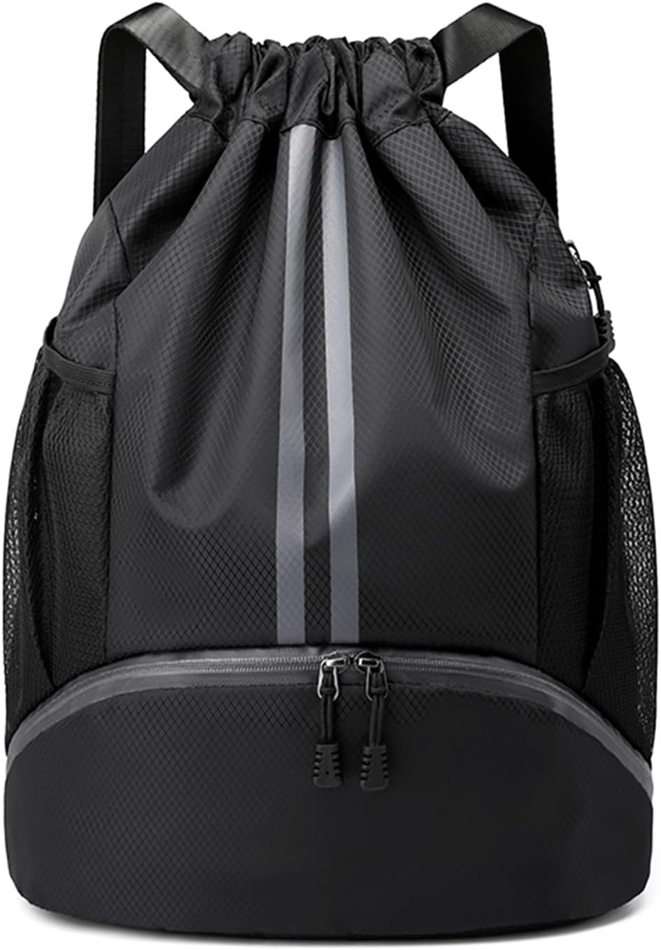 Men'S Shoes Water Resistant - Drawstring Backpack Gym Bag with Shoes