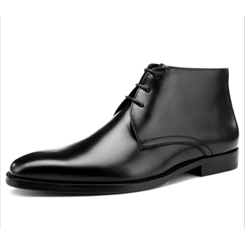 Men's Calf Leather Western Ank - Chelsea Boots Suede review and price