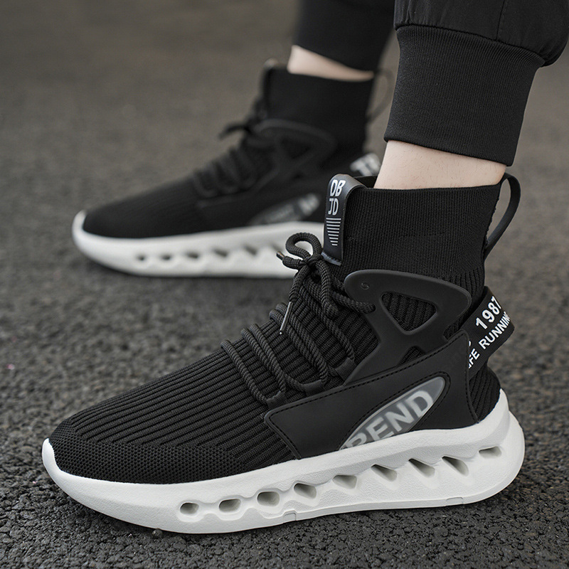 Trendy Men High Top Sock Shoes - Men Shoes Office review and price