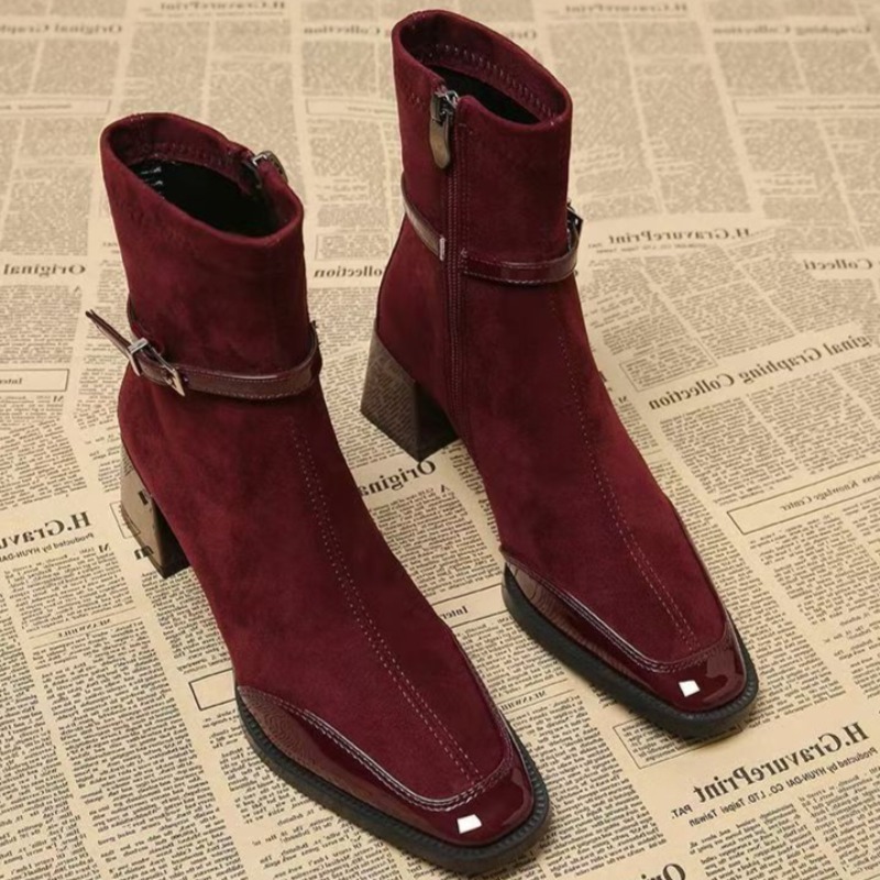 Autumn New Suede Short Boots 2 - Chelsea Boots Suede review and price