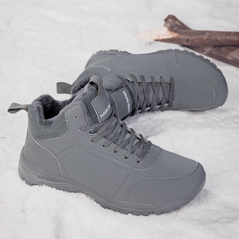 Winter Men's Boots Warm Plush  - Men Shoes Office review and price