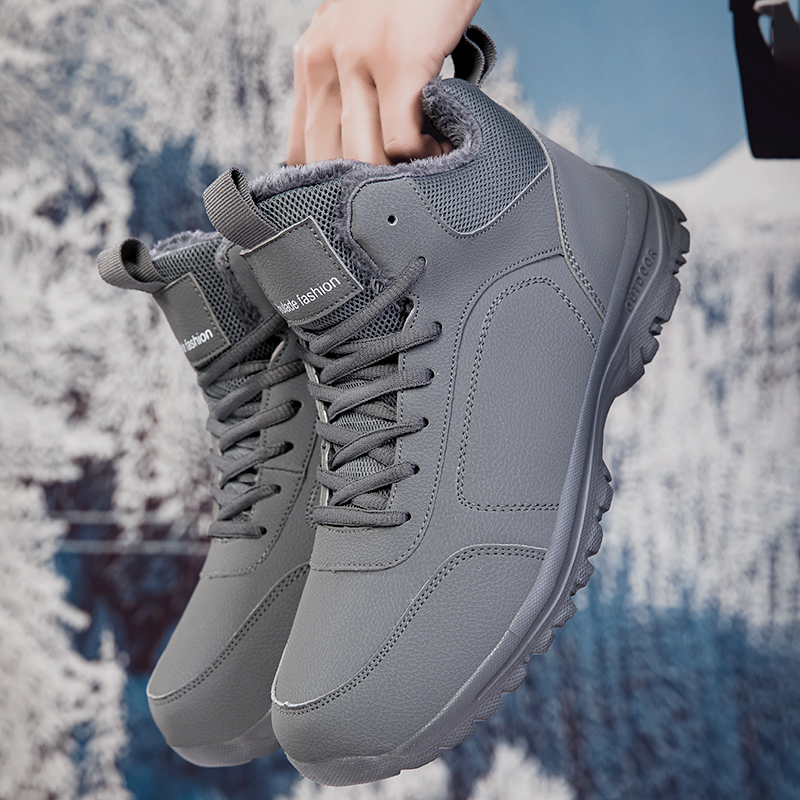 Winter Men's Boots Warm Plush  - Men Shoes Office review and price