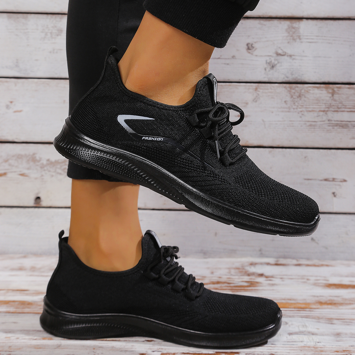 Knitted men's shoes are comfor - Men Shoes Models review and price
