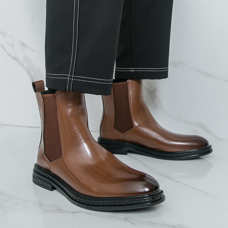 British Style Chelsea Men's Bo - Chelsea Boots Suede review and price
