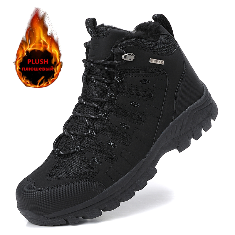 Winter Men's Boots Warm Plush  - Men Shoes Office review and price