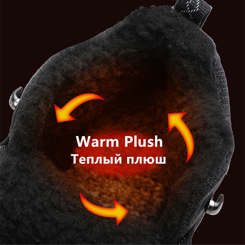 Winter Men's Boots Warm Plush  - Men Shoes Office review and price