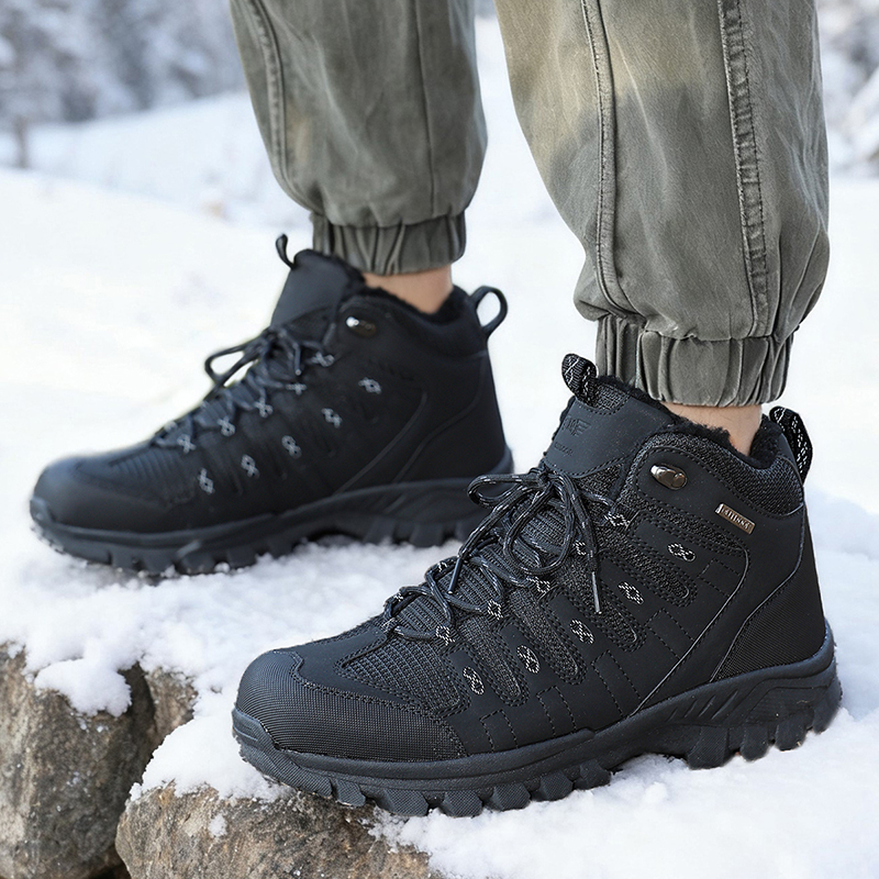 Winter Men's Boots Warm Plush  - Men Shoes Office review and price