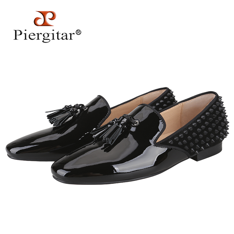 Piergitar Black Patent Leather - Men Shoes Red Tape review and price