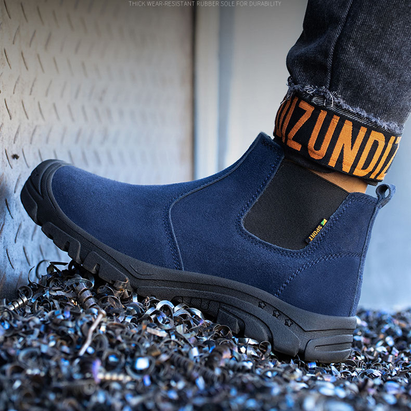 2026 New Men Boots Safety Shoe - Chelsea Boots Suede review and price