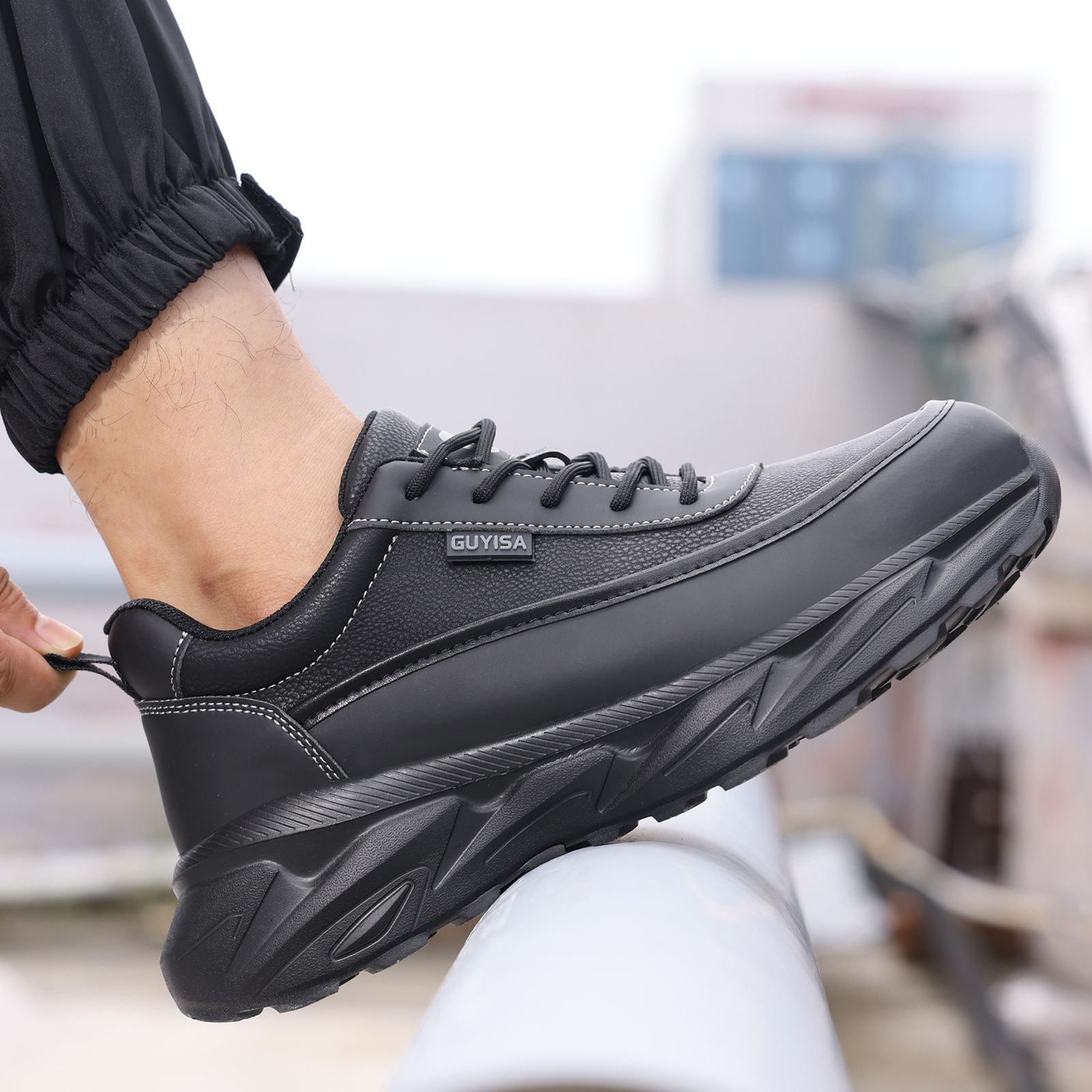 GUYISA Men's Work Shoes - Brea - Men Shoes Models review and price