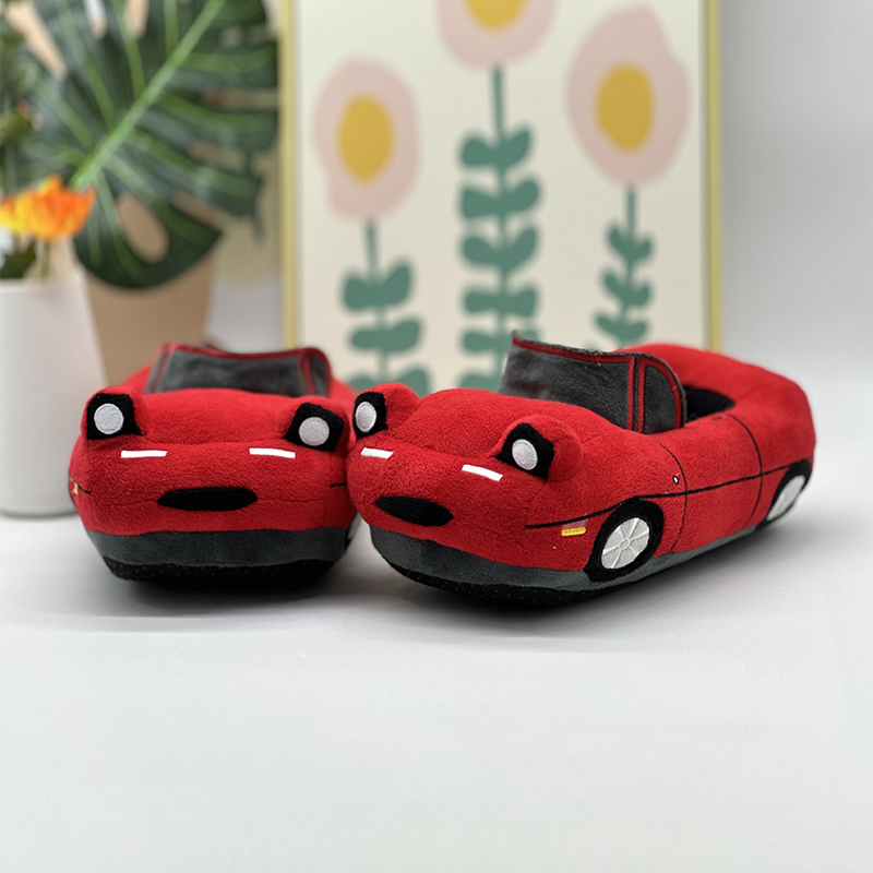 Red Car Plush Slippers Fun Veh - Men Shoes Red Tape review and price