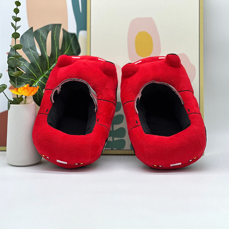 Red Car Plush Slippers Fun Veh - Men Shoes Red Tape review and price