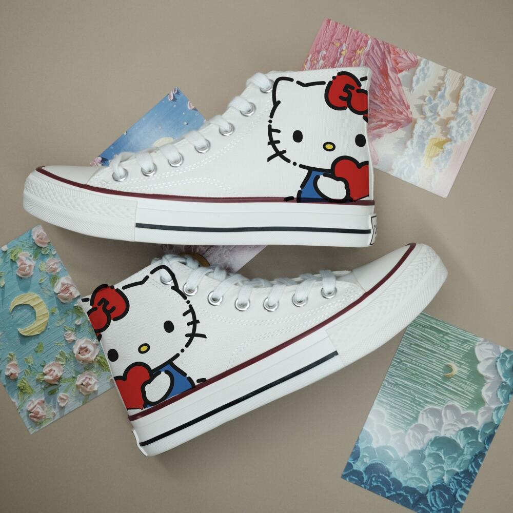 2026 Cute Hello Kitty Canvas S - Men Shoes Models review and price