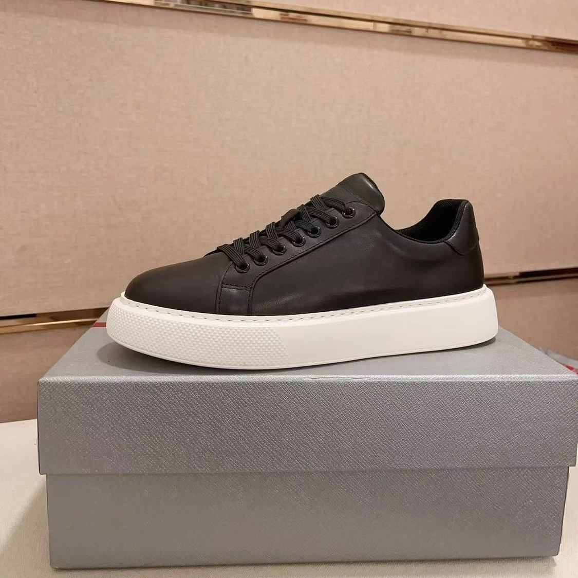 Luxury Genuine Leather Sneaker - Men'S Shoes To Increase Height review and price