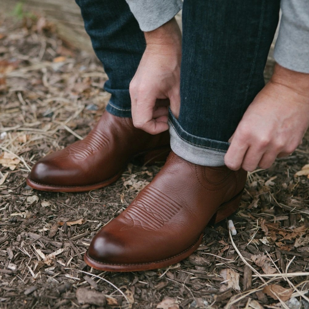 Men's Black Leather Buckle Mot - Chelsea Boots Suede review and price