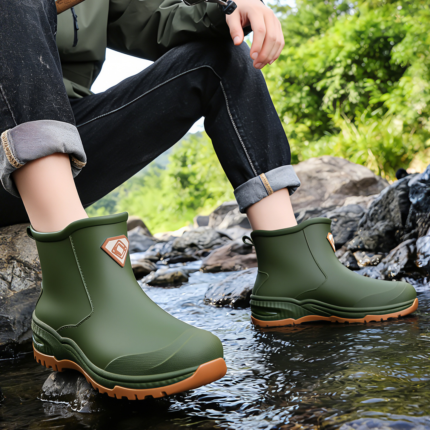 Wear resistant thick soled wat - Men'S Shoes Water Resistant review and price