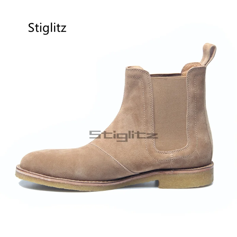 Men's Suede Leather Chelsea Bo - Chelsea Boots Suede review and price