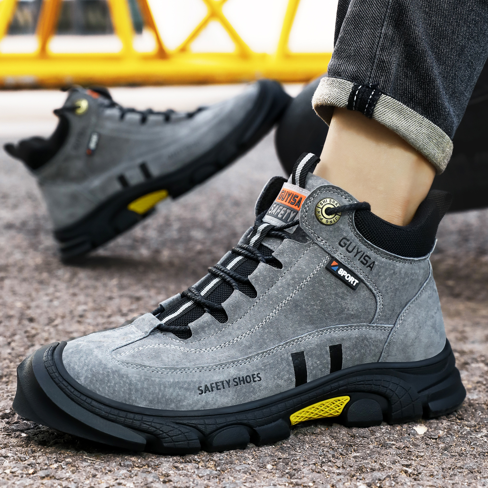 Men's work shoes with rubber s - Men Shoes Models review and price