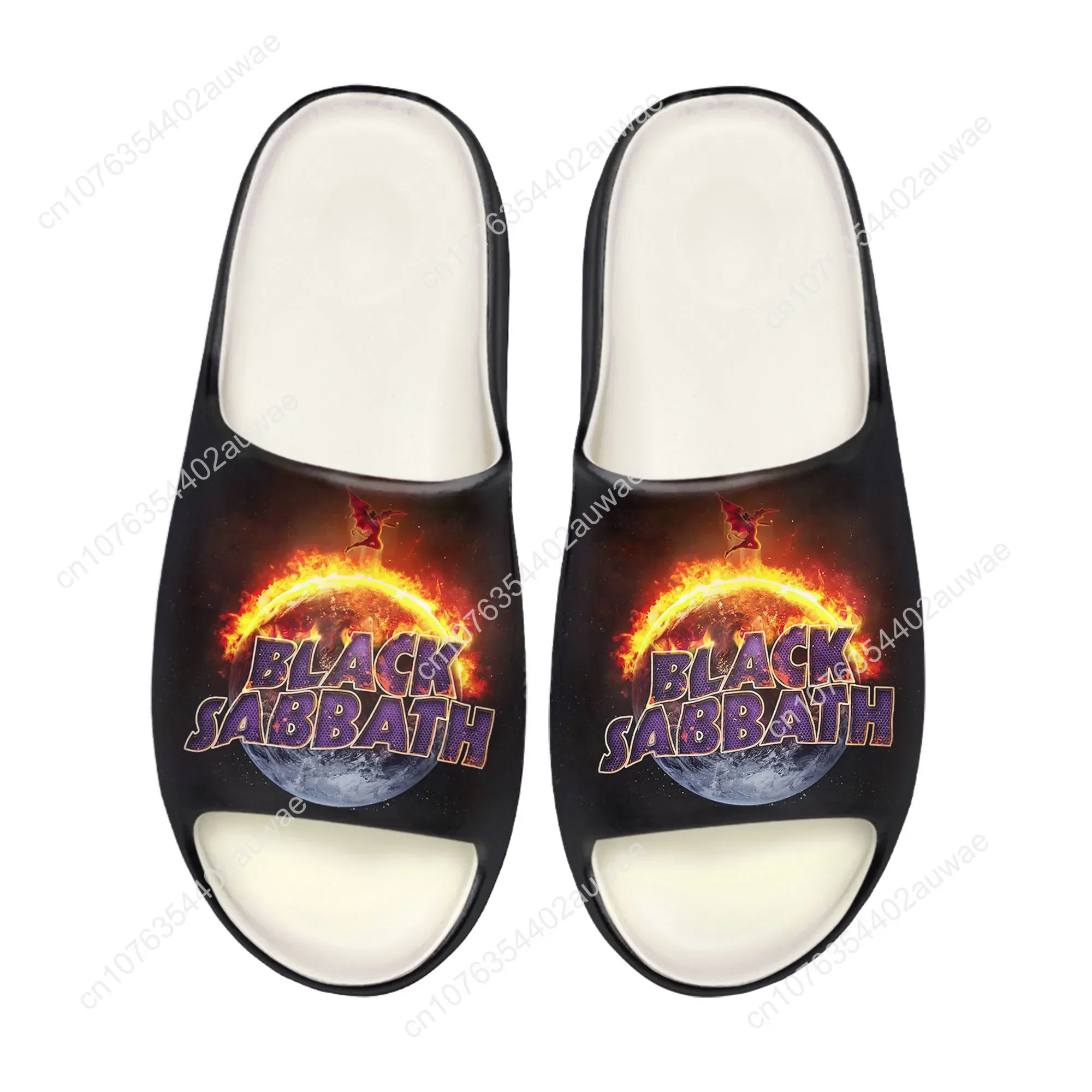 Black Heavy Metal Band Sabbath - Men Shoes Office review and price