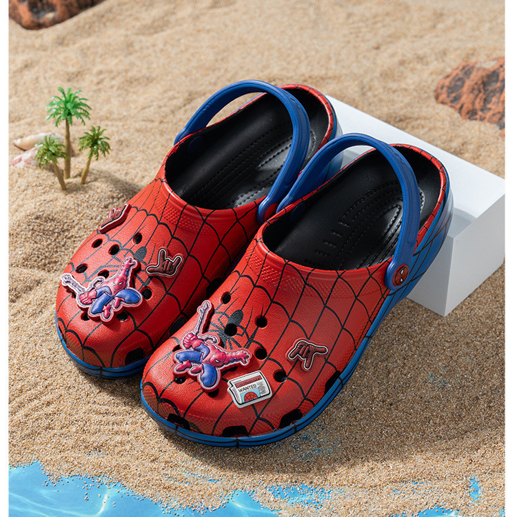 Red Spider-Man style sandals,  - Men Shoes Red Tape review and price