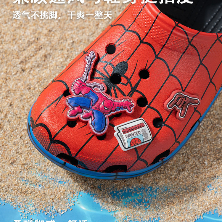 Red Spider-Man style sandals,  - Men Shoes Red Tape review and price